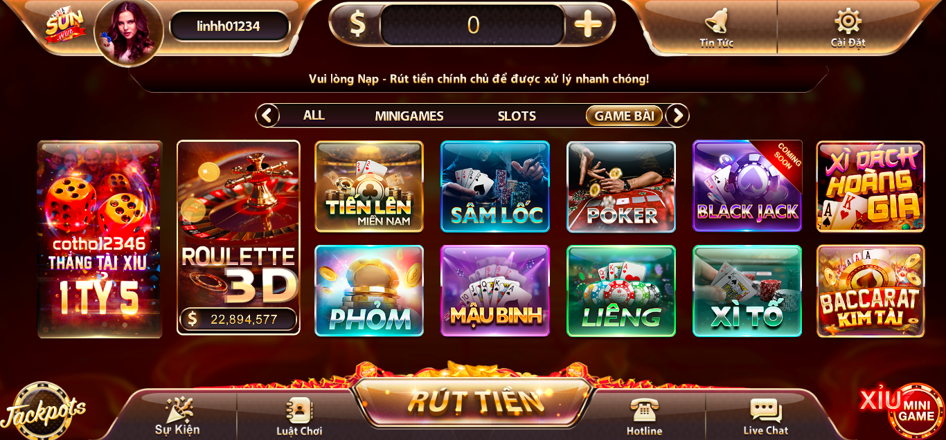 Giới thiệu chung về baccarat kim tài tại cổng game đánh bài Sunwin