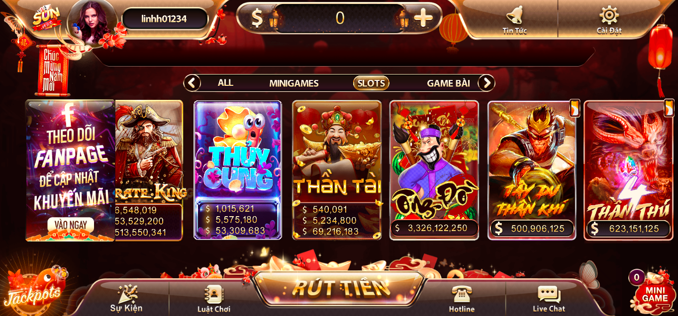 Giới thiệu về game slot Thần Tài tại cổng game bai doi thuong Sunwin