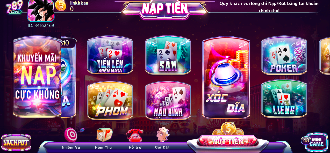 Tổng quan game đánh bài đổi thưởng Tiến lên miền nam tại 789club