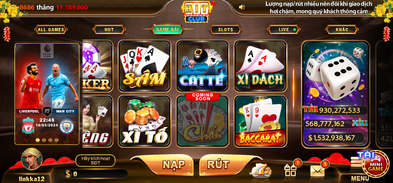 Đôi nét về game đánh bài đổi thưởng Catte Hitclub đang cực hot