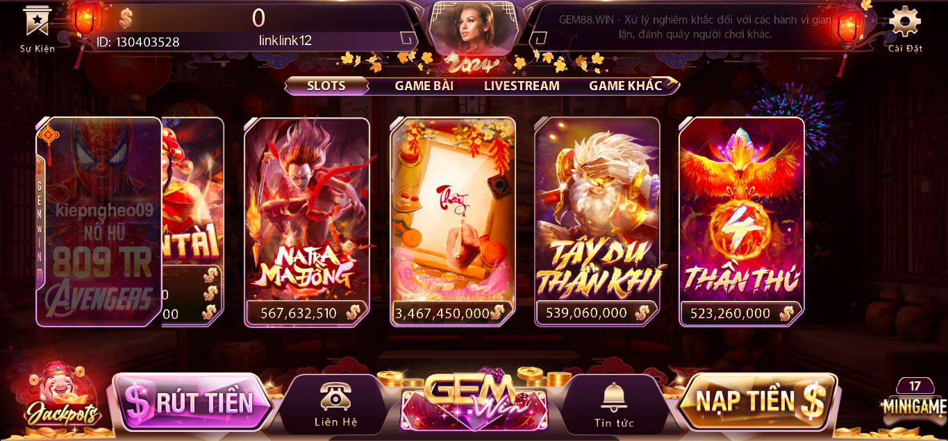 Giới thiệu về game đổi tưởng Natra Ma đồng tại Gemwin