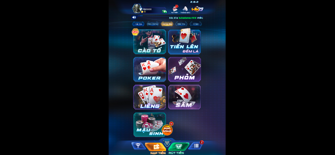 Nguồn gốc game đánh bài đổi thưởng Sâm tại Win79