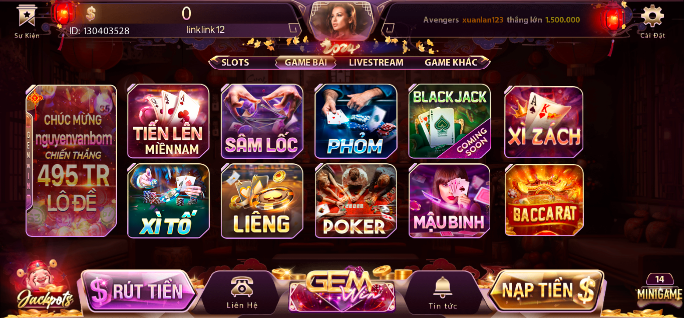 Game bài đổi thưởng uy tín Poker tại Gemwin có gì hot?