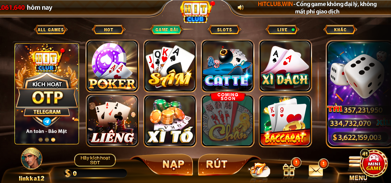 Tổng quan về trò đánh bài đổi thưởng Xì Dách tại Cổng game Hitclub