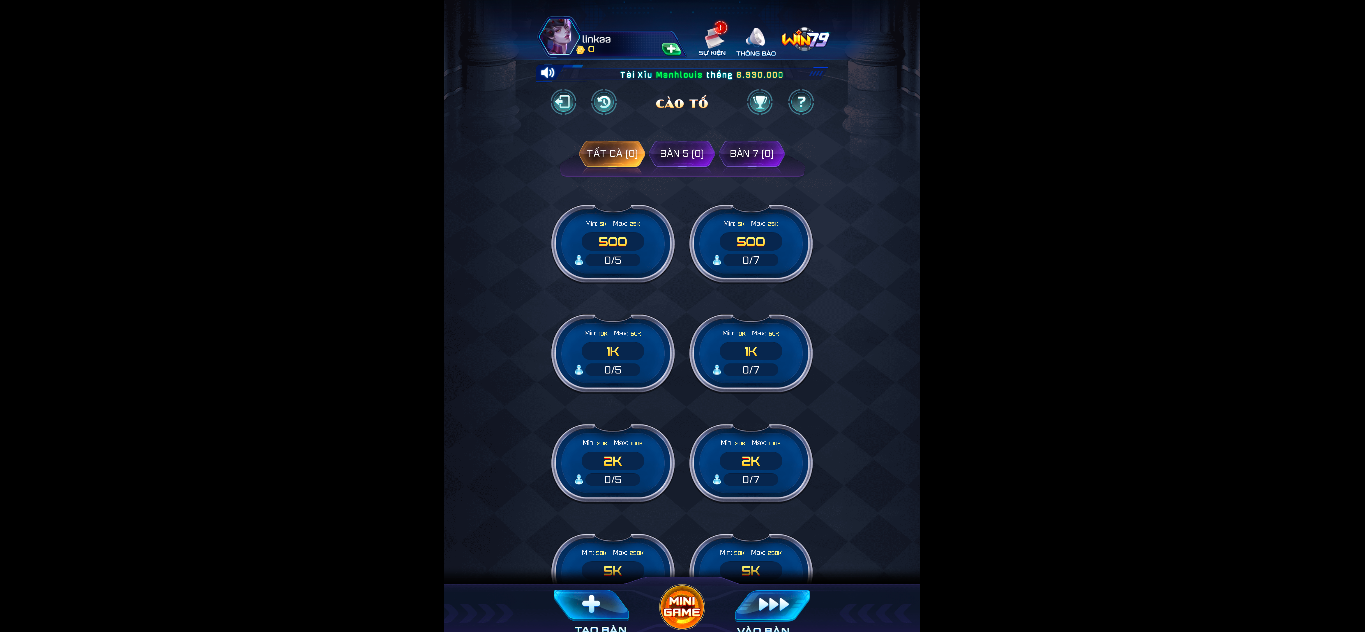 Tại sao đánh game bài đổi thưởng uy tín Cào tố tại Win79 hay thua?
