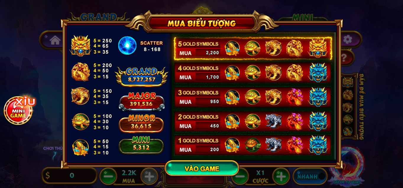 Đặc điểm thú vị của Kho Báu Tứ Linh tại cổng game đánh bài Go88