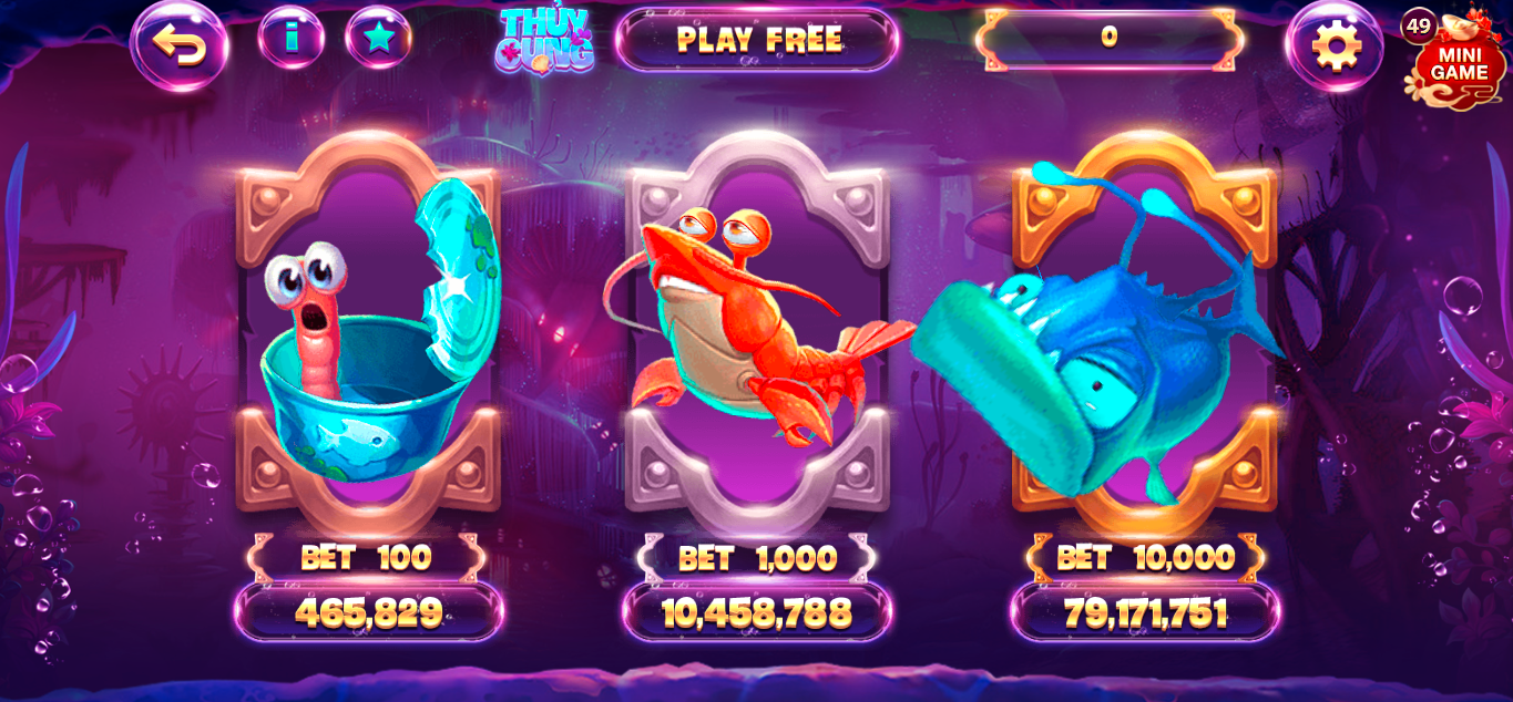 Hướng dẫn chơi Thủy Cung siêu dễ tại cổng game đánh bài Sunwin