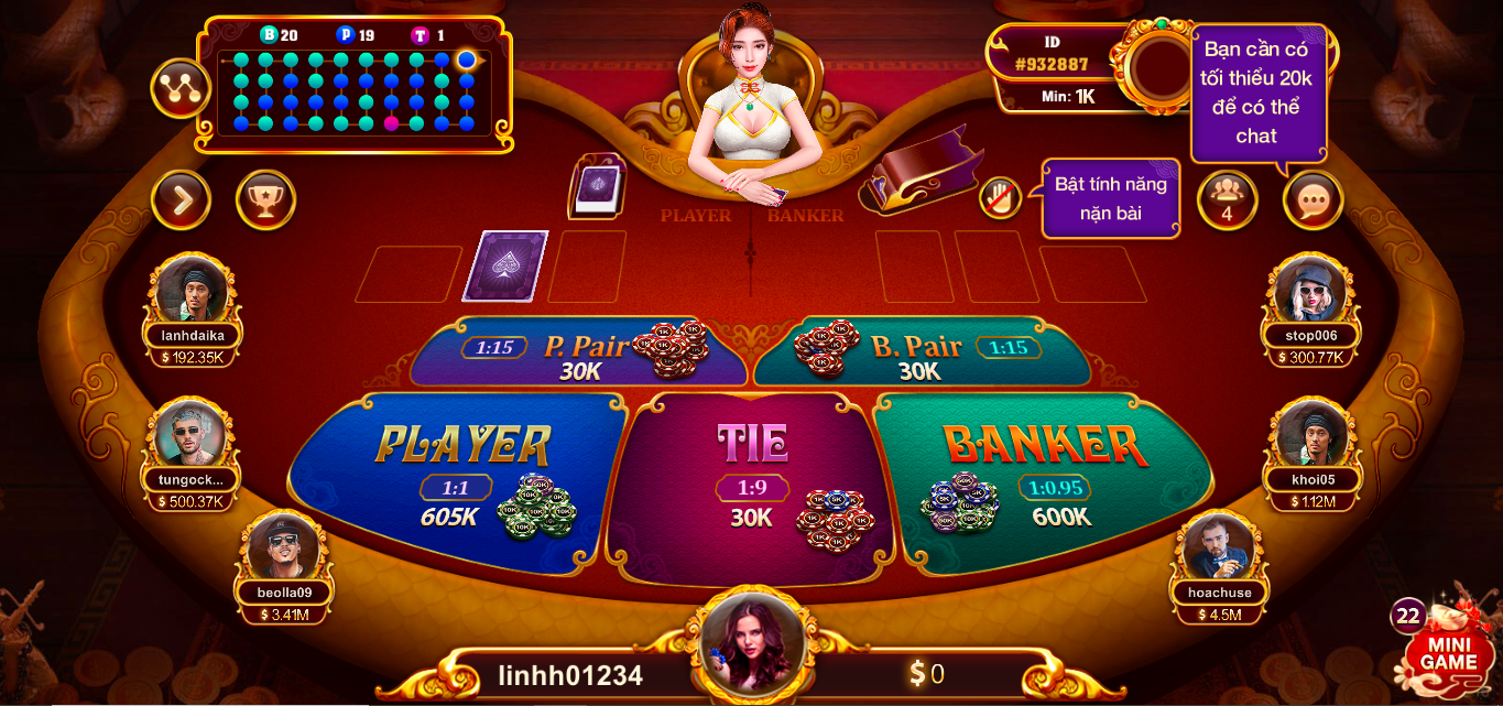 Chi tiết các quy luật trong game bài đổi thưởng baccarat kim tài Sunwin