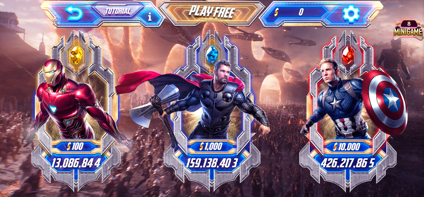 Những lợi ích khi tham gia Avengers tại cổng game bài đổi thưởng Sunwin