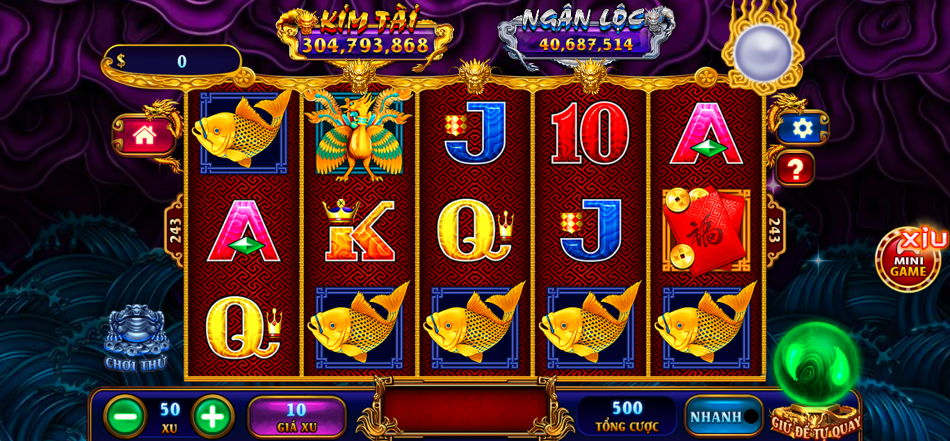 Luật chơi Kho tàng ngũ long tại cổng game bài đổi thưởng uy tín Hitclub